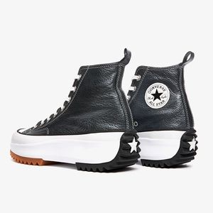 Leather Converse Run Star Hike